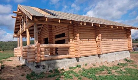 Дома из деревянного сруба